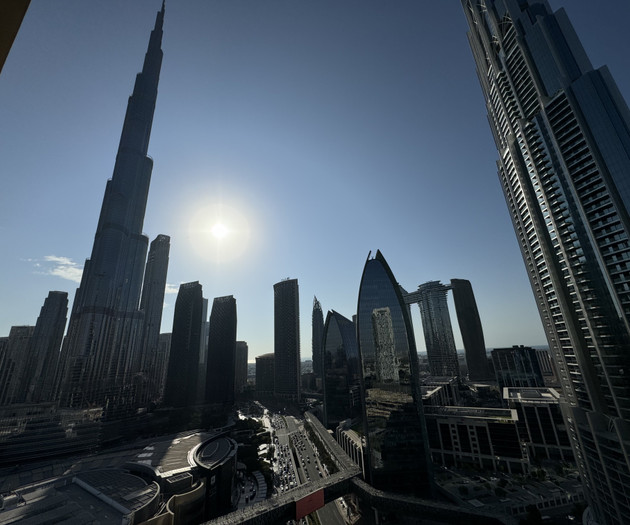 Spacious Studio With Direct Burj Khalifa View