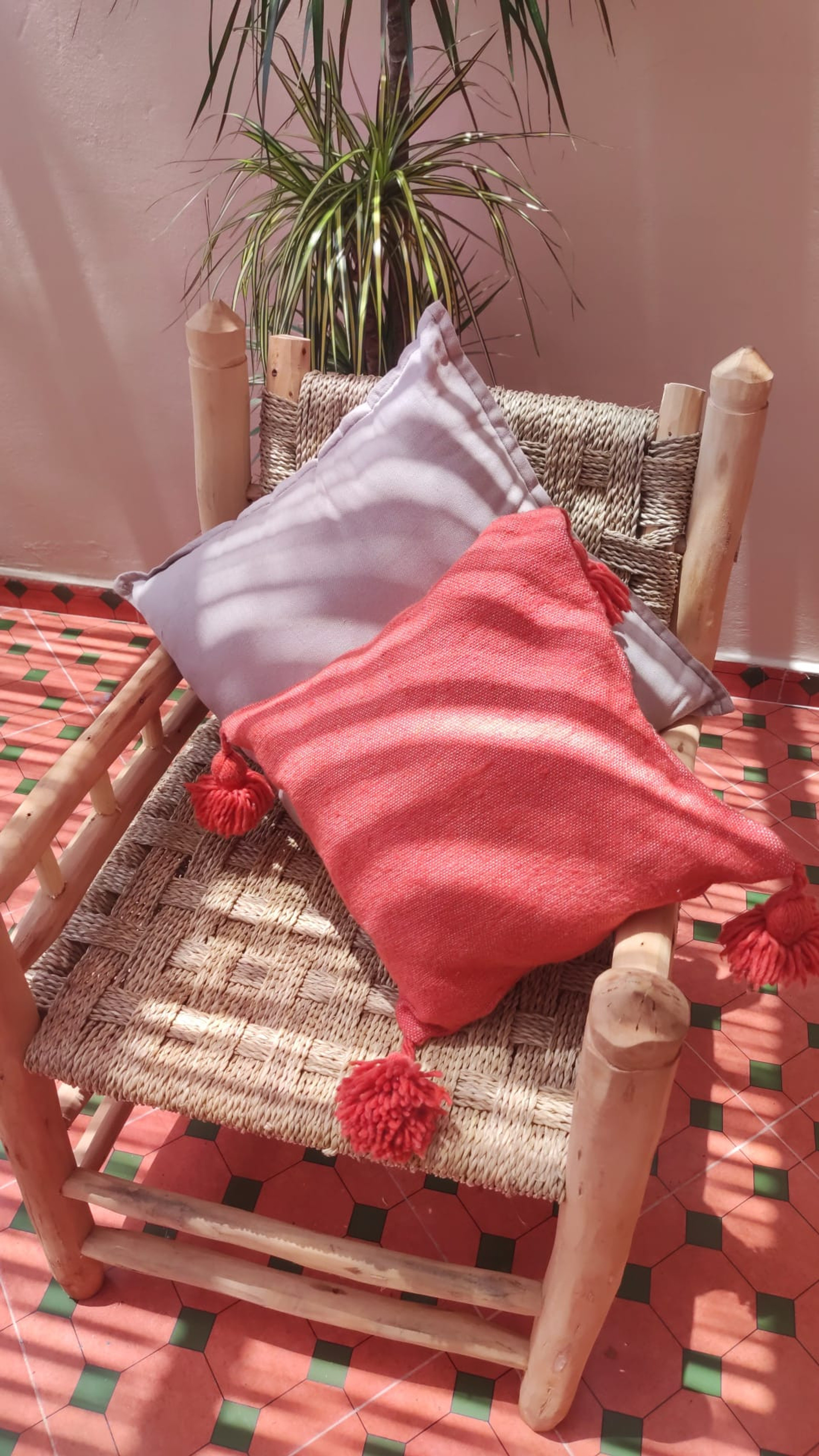 Furnished shared terrace