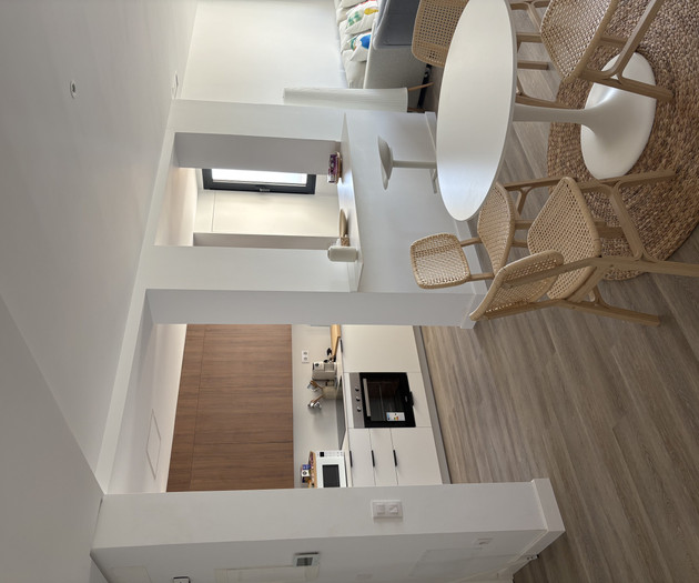 Kitchen and dining area view