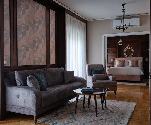 The classical living room