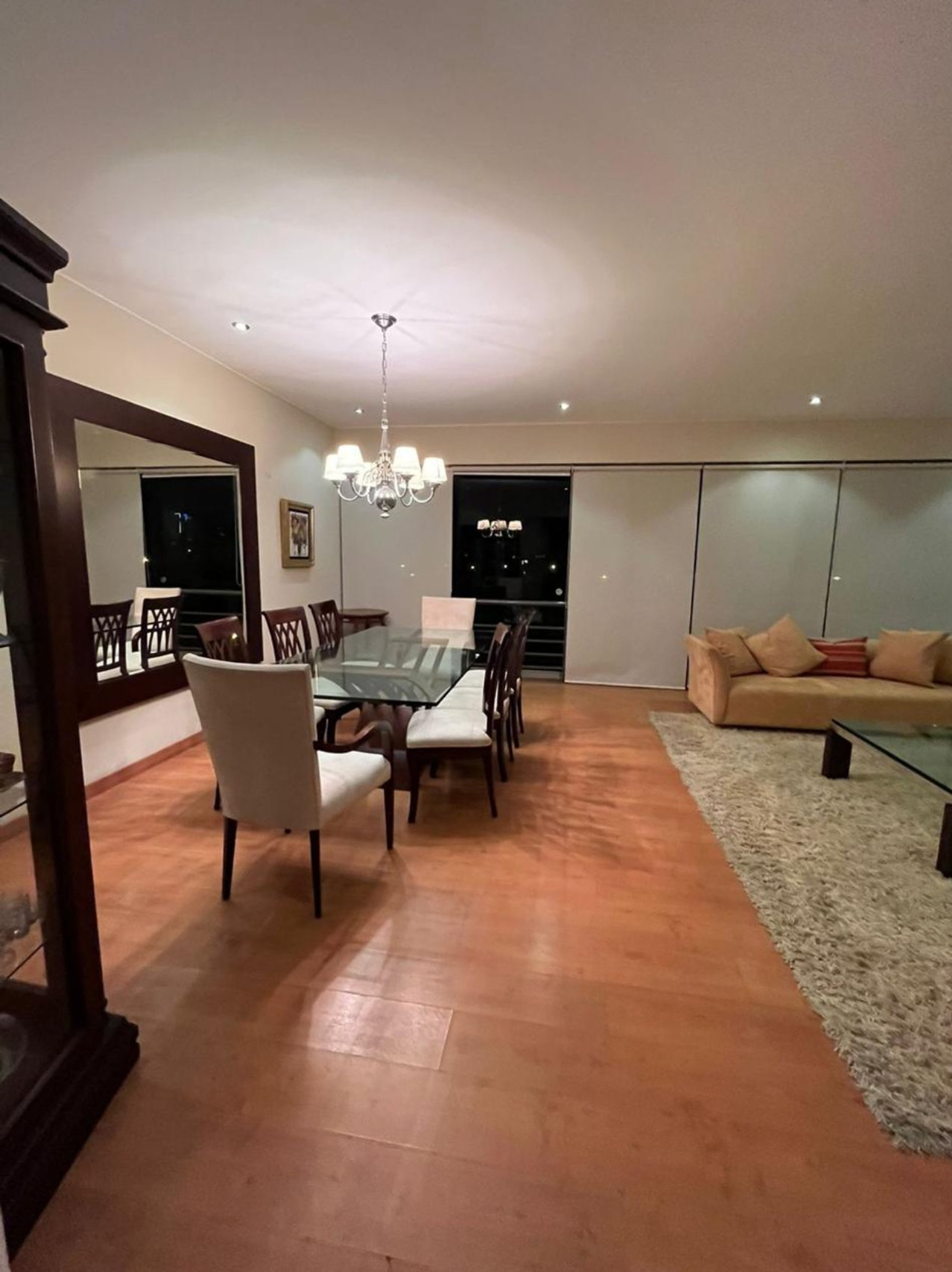 Dining and living area open plan