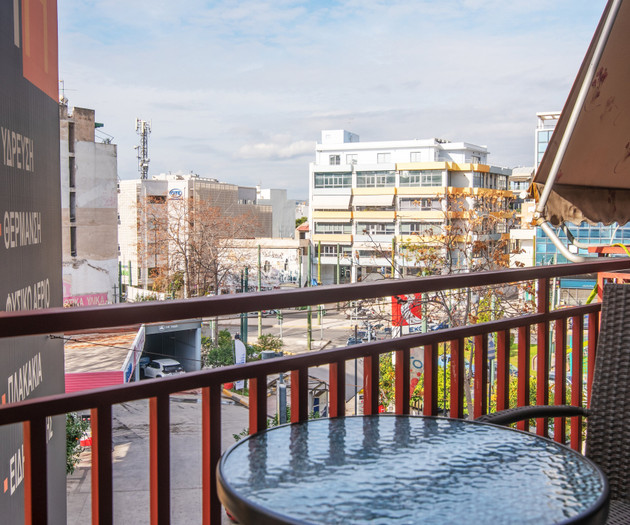 Balcony view of neighborhood
