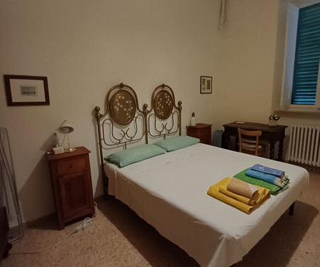 Double bedroom in old palace