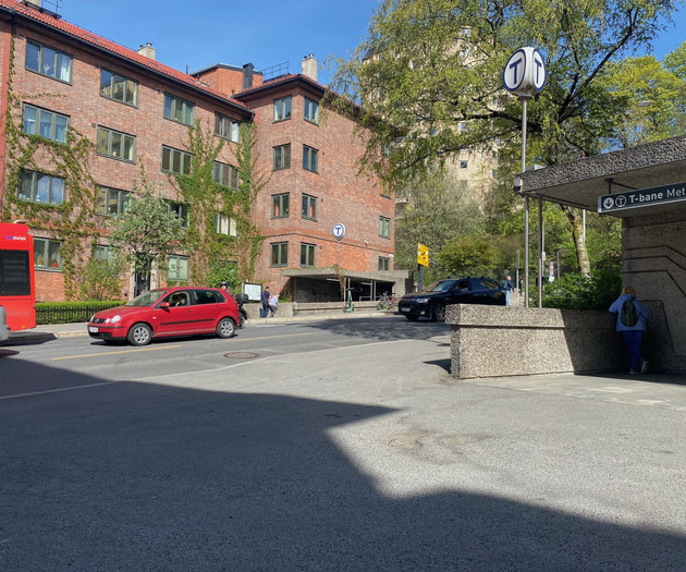 Cool, lively area with cafés, food spots and parks