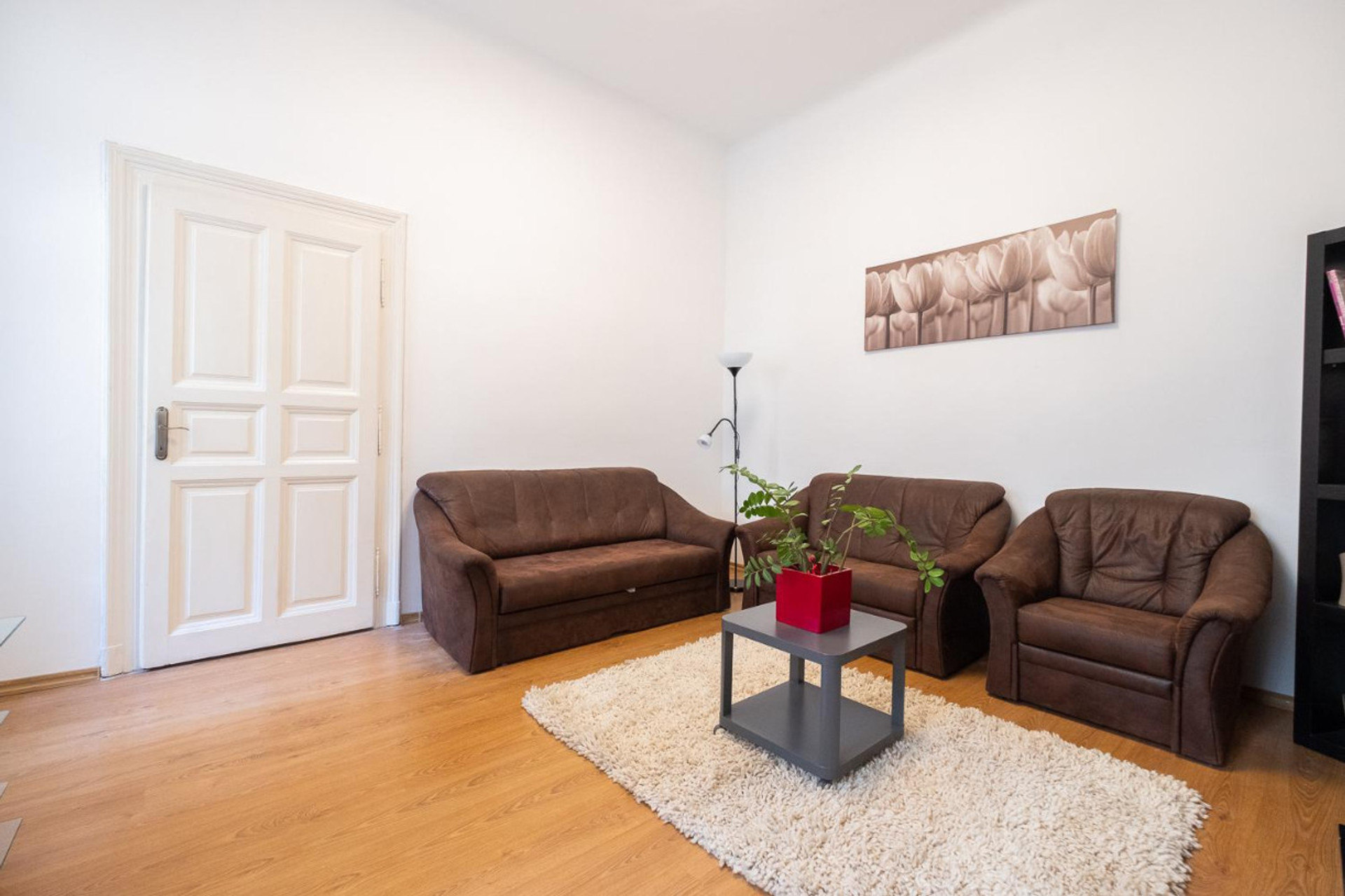 Living room with sofa, settee