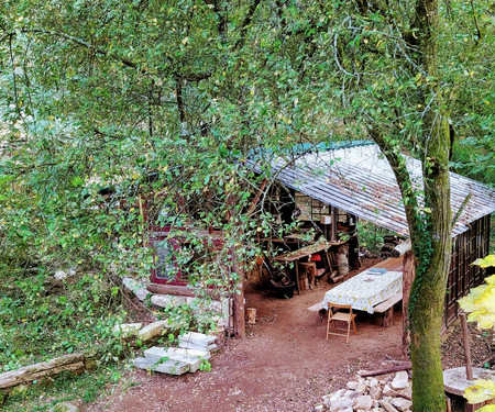 Private room in a watermill