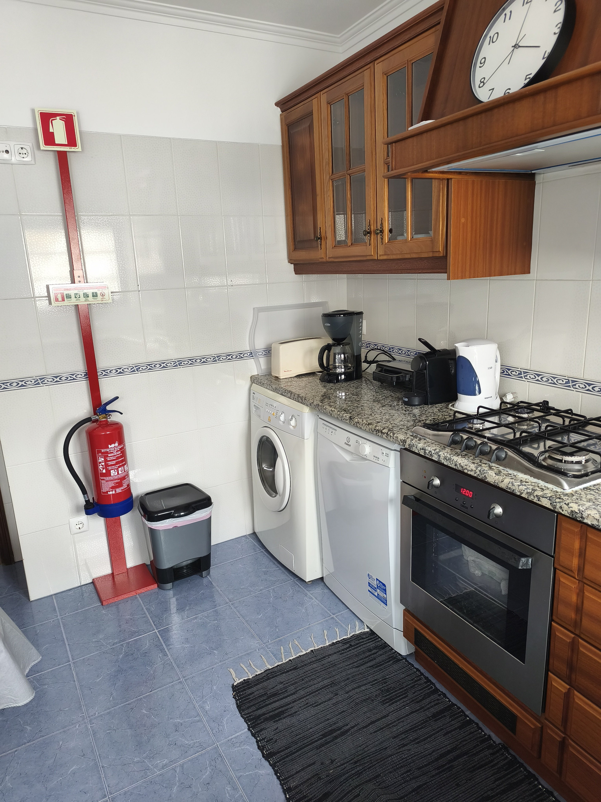 Kitchen with appliances
