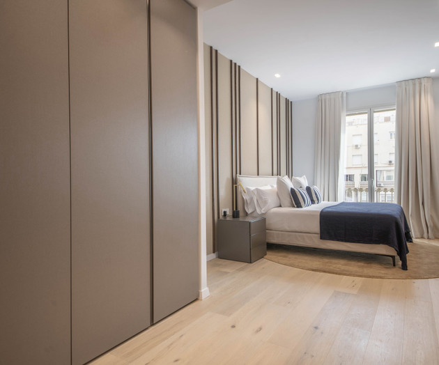 Bedroom with wardrobes