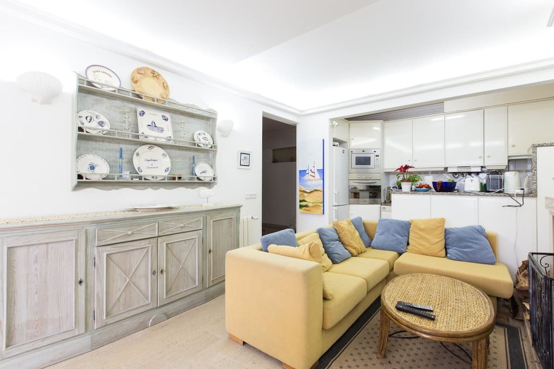 Sala e cozinha