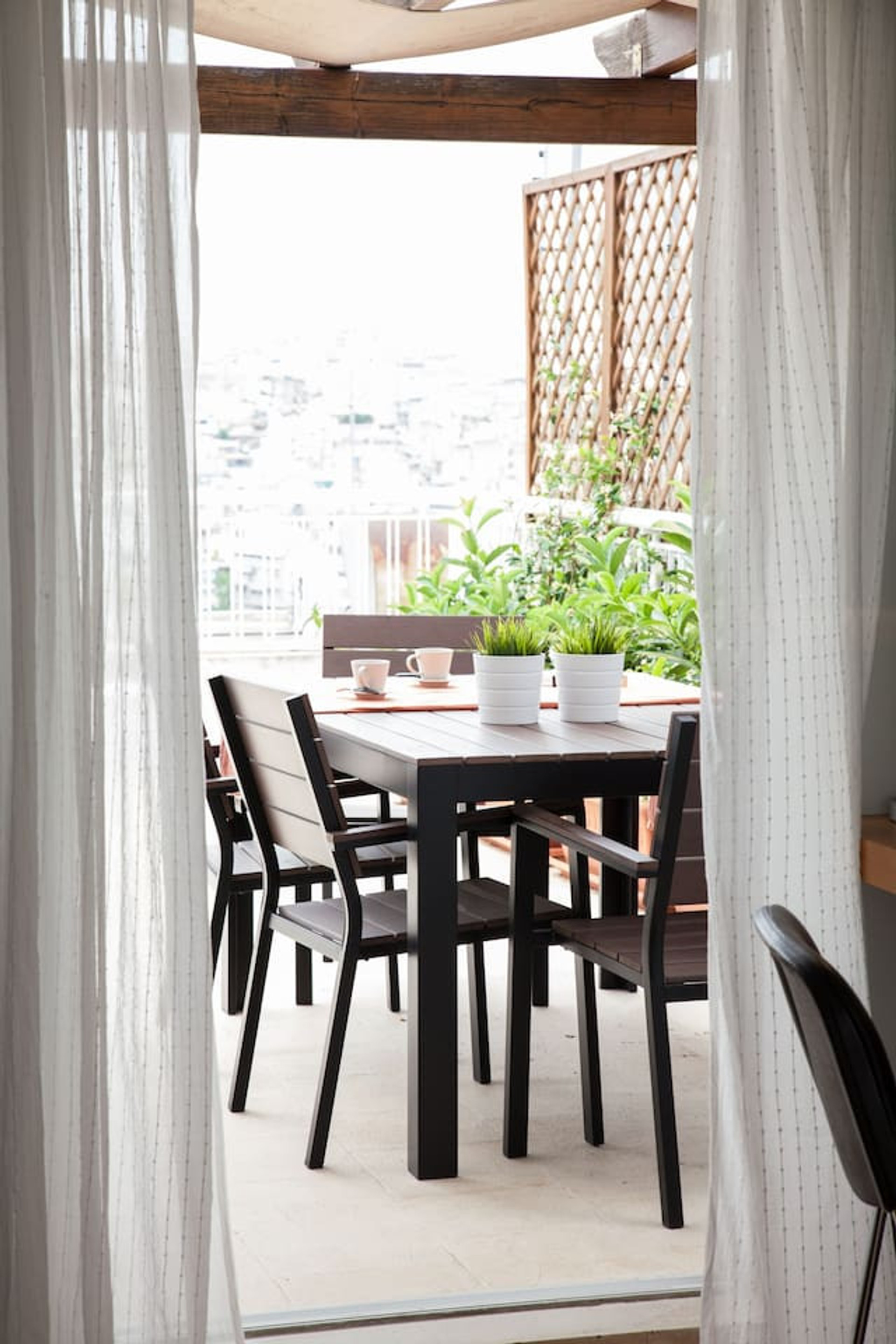 Veranda sitting space