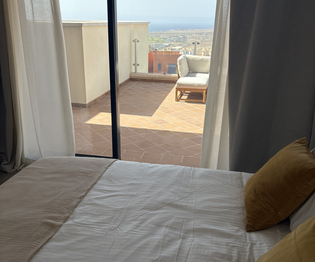 Bedroom view to balcony