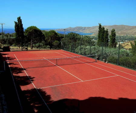 Villa Mahe Tennis, Karystos, island EVIA - B'Your 