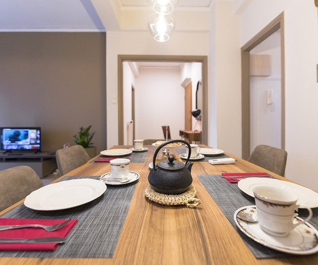 Modern Stone Suite: 1Gbps Fiber & Space for 6