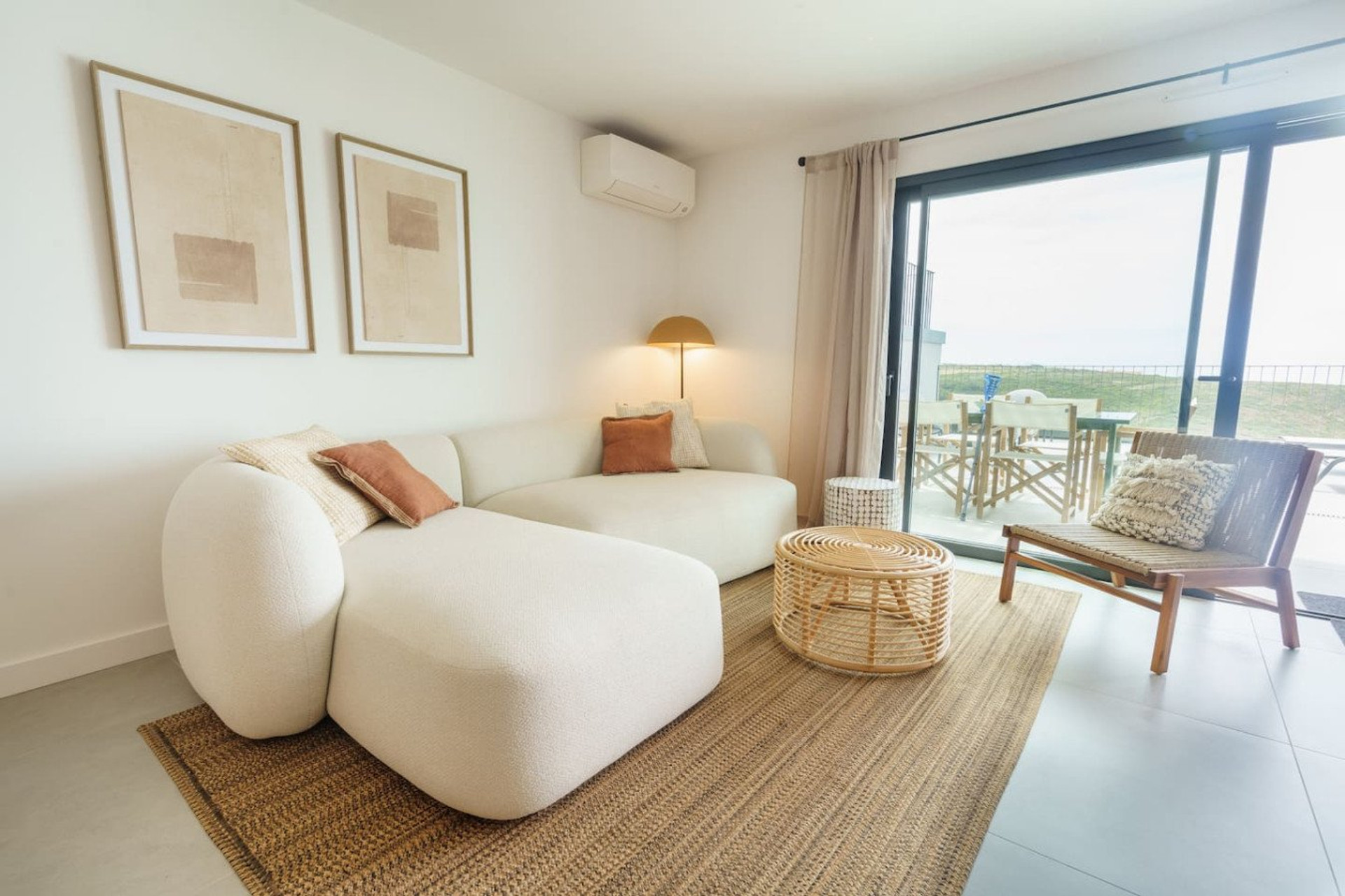 Living room with sofa