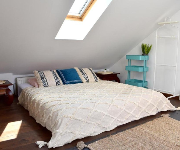 Rooftop terrace loft apartment, home cinema