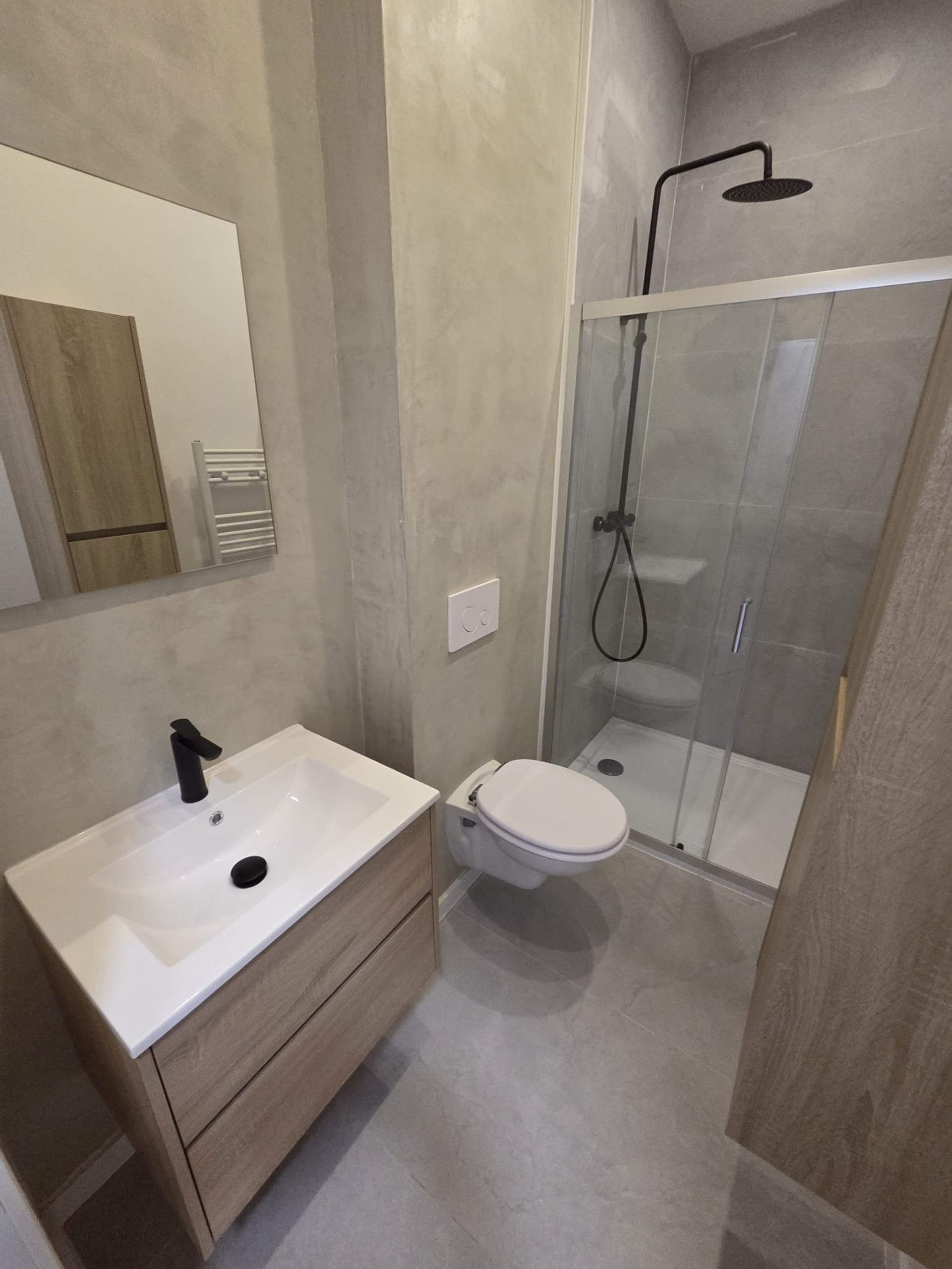Bathroom with walk-in shower