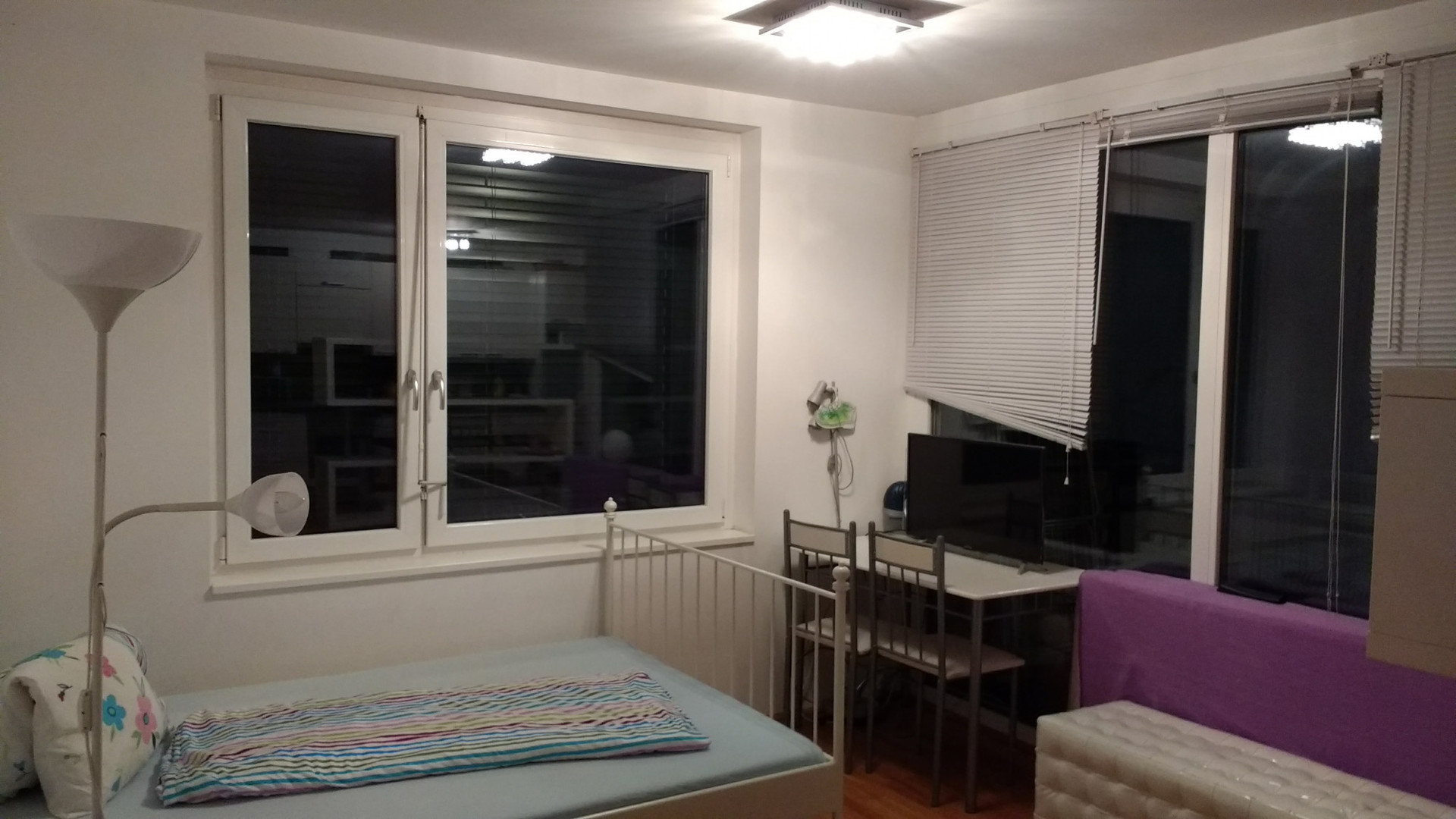 Window mit Blick auf Donau