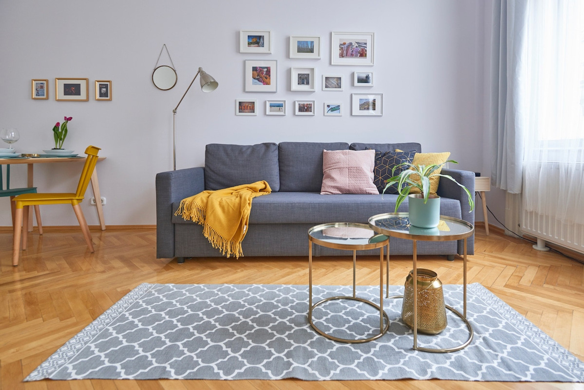 Sofa in living room