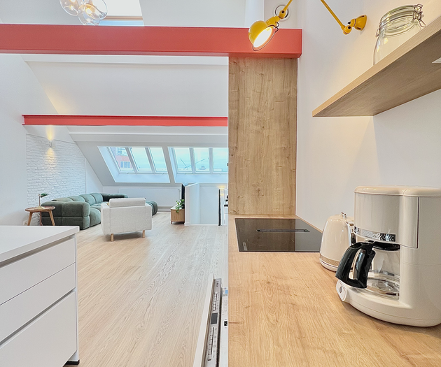 Design & Elegant Duplex in the Heart of Brussels