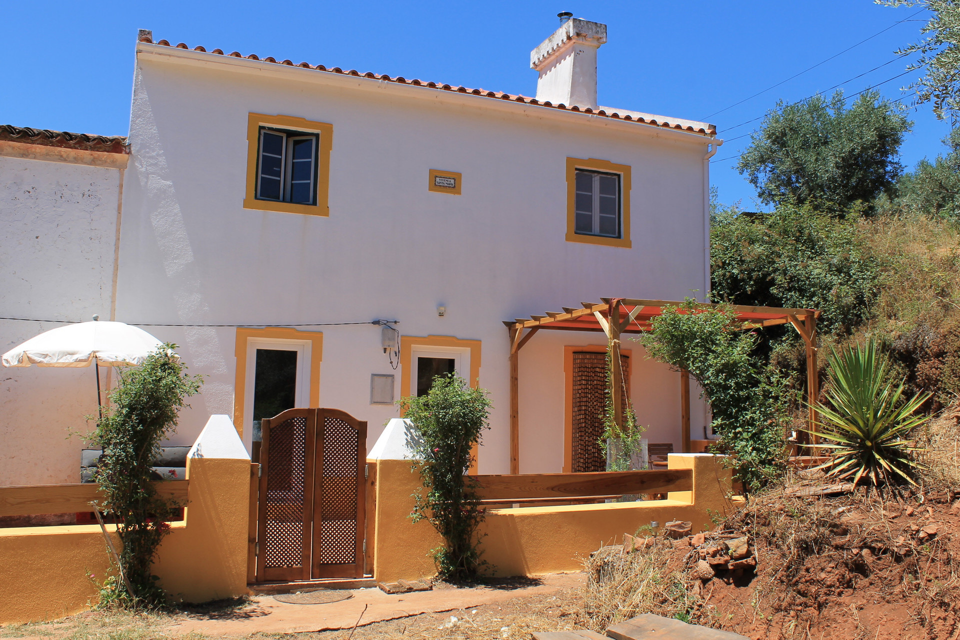 Front terrace