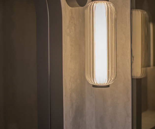 Bathroom wall light