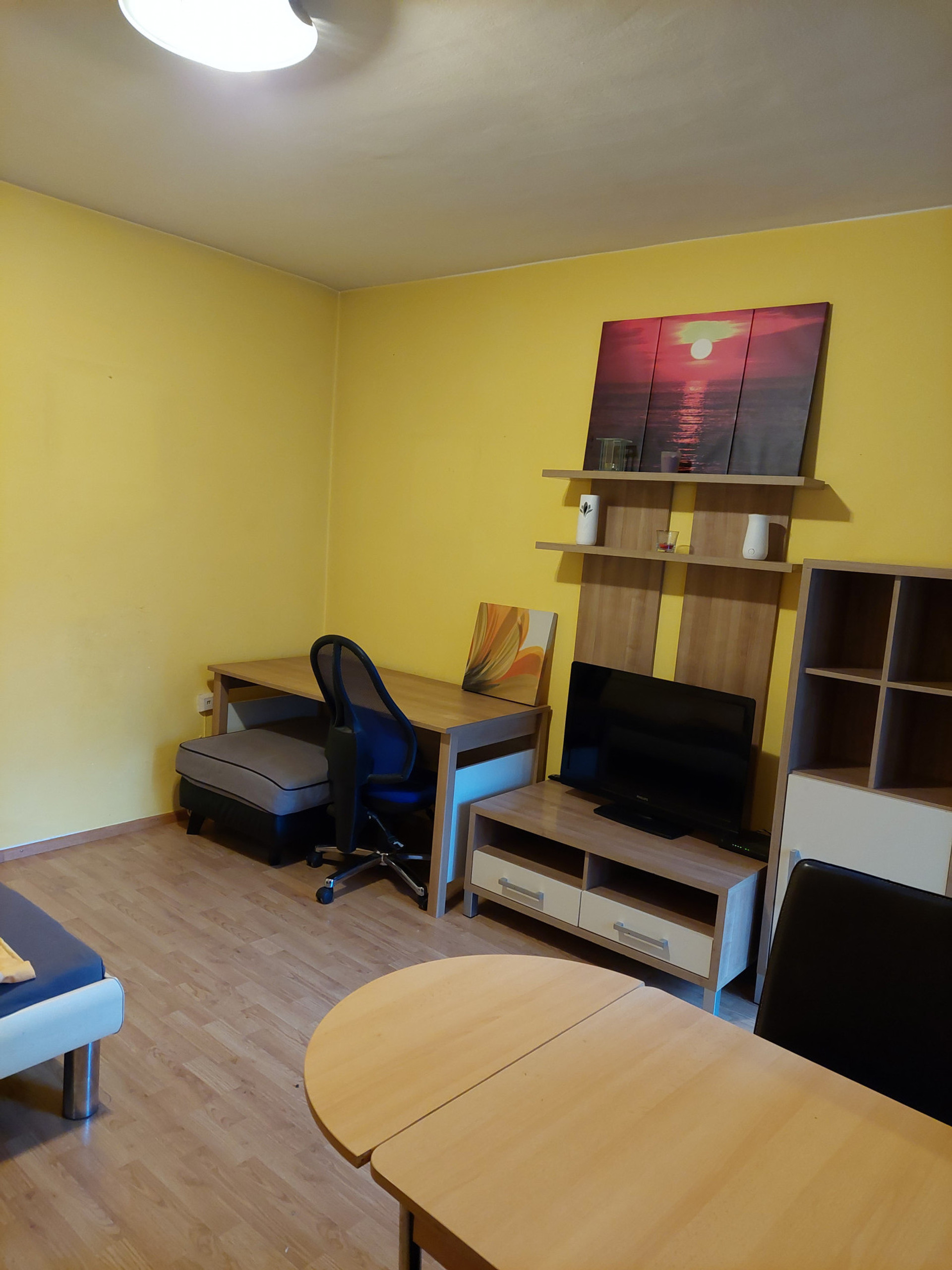 Wohn-Schlafzimmer