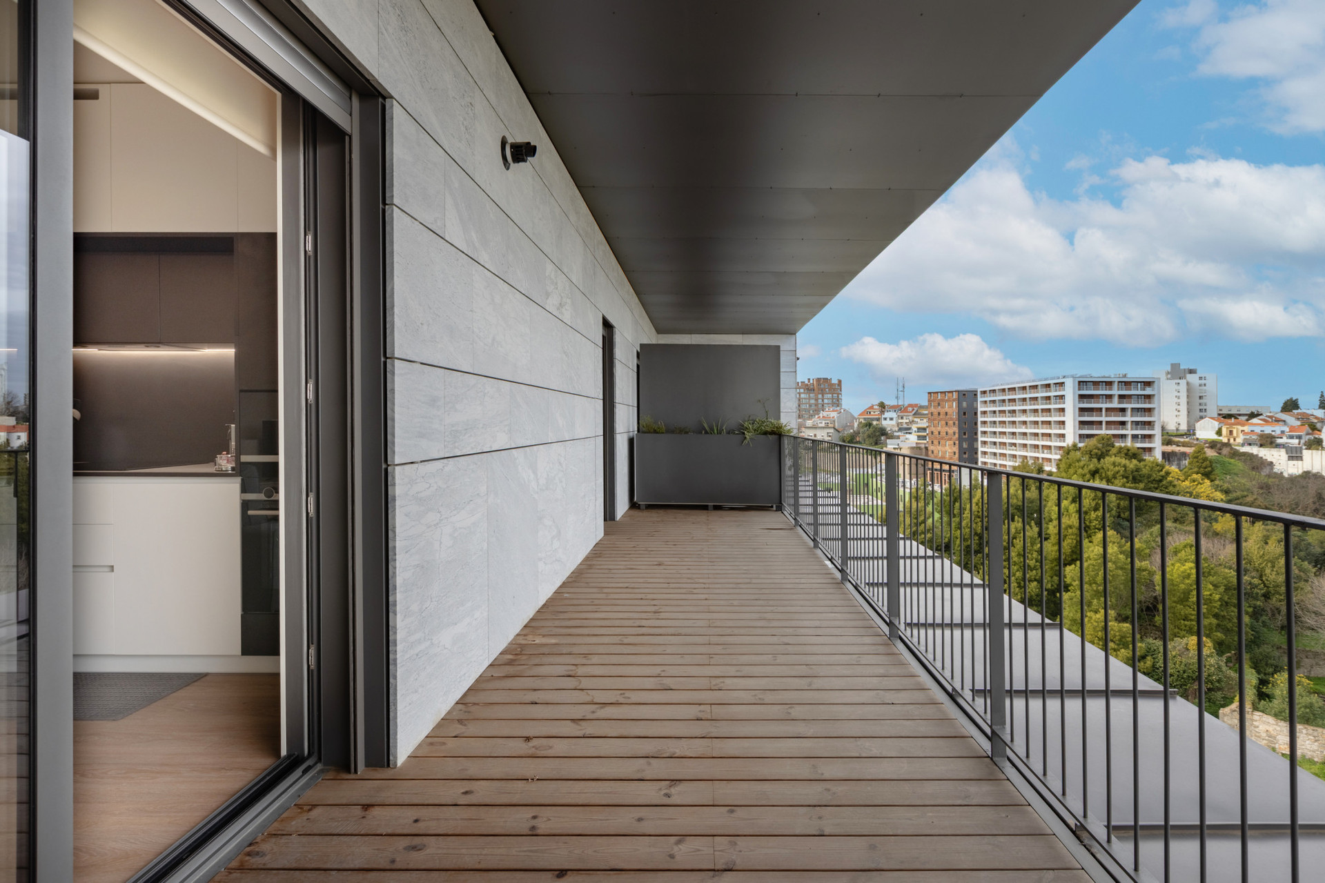 Living Room and Bedroom's Balcony