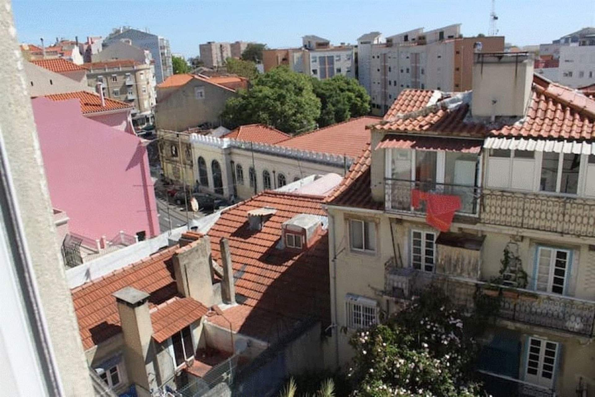 Vista da janela da Sala de Jantar