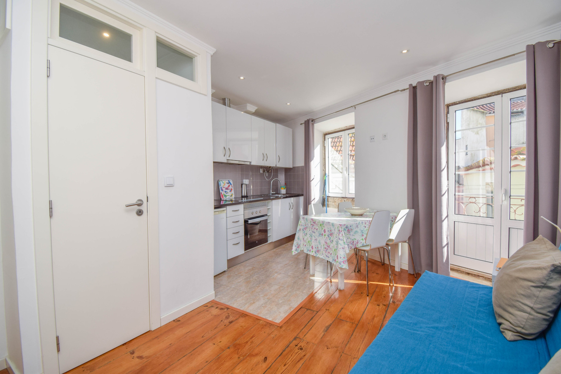 Sala e cozinha