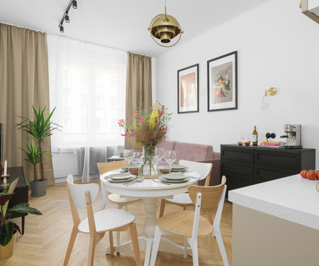 Warsaw Central Urban Stylish Vintage Apartment