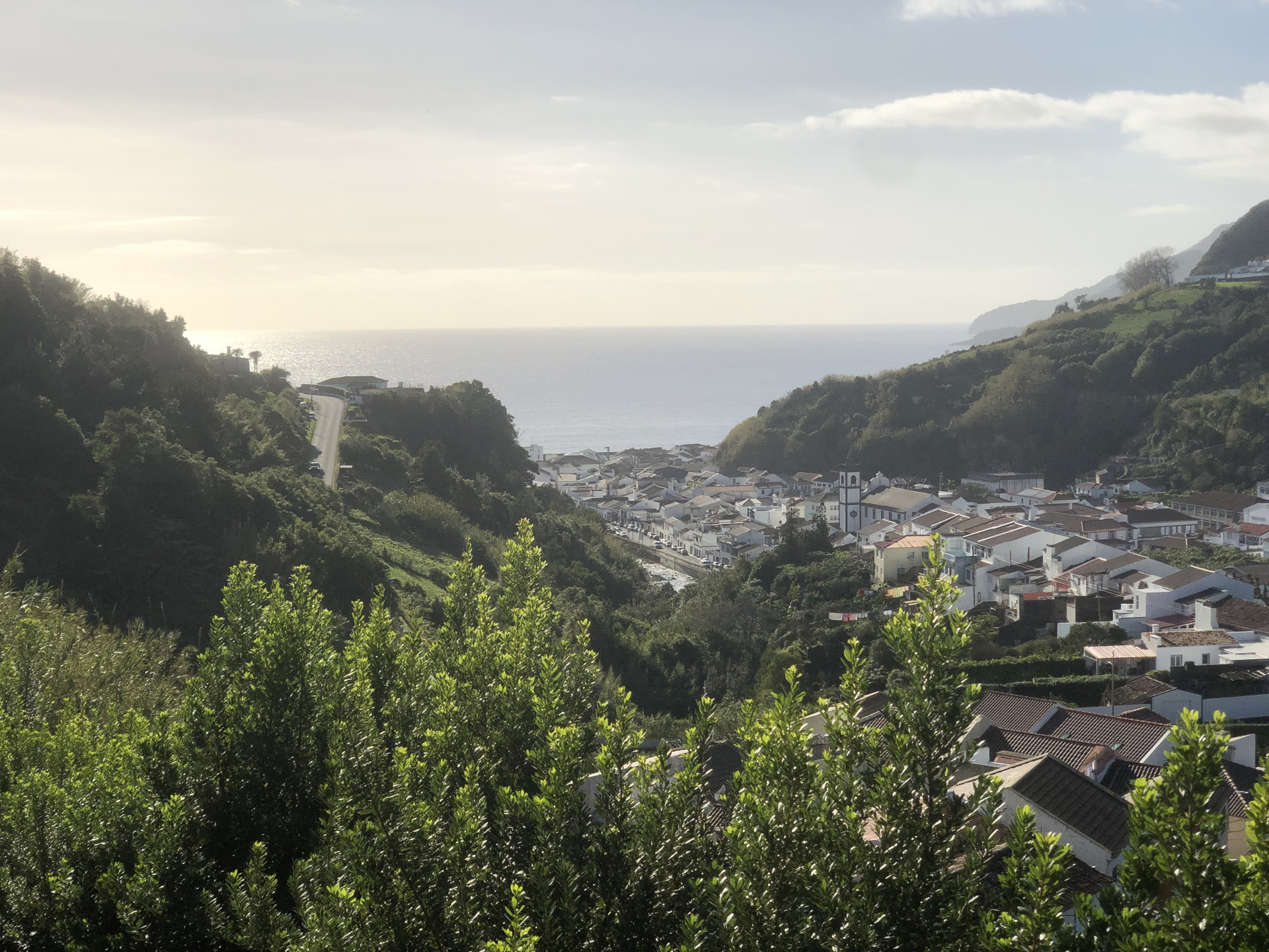 From the hill 