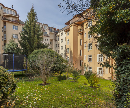 Flat with grand piano near Prague castle