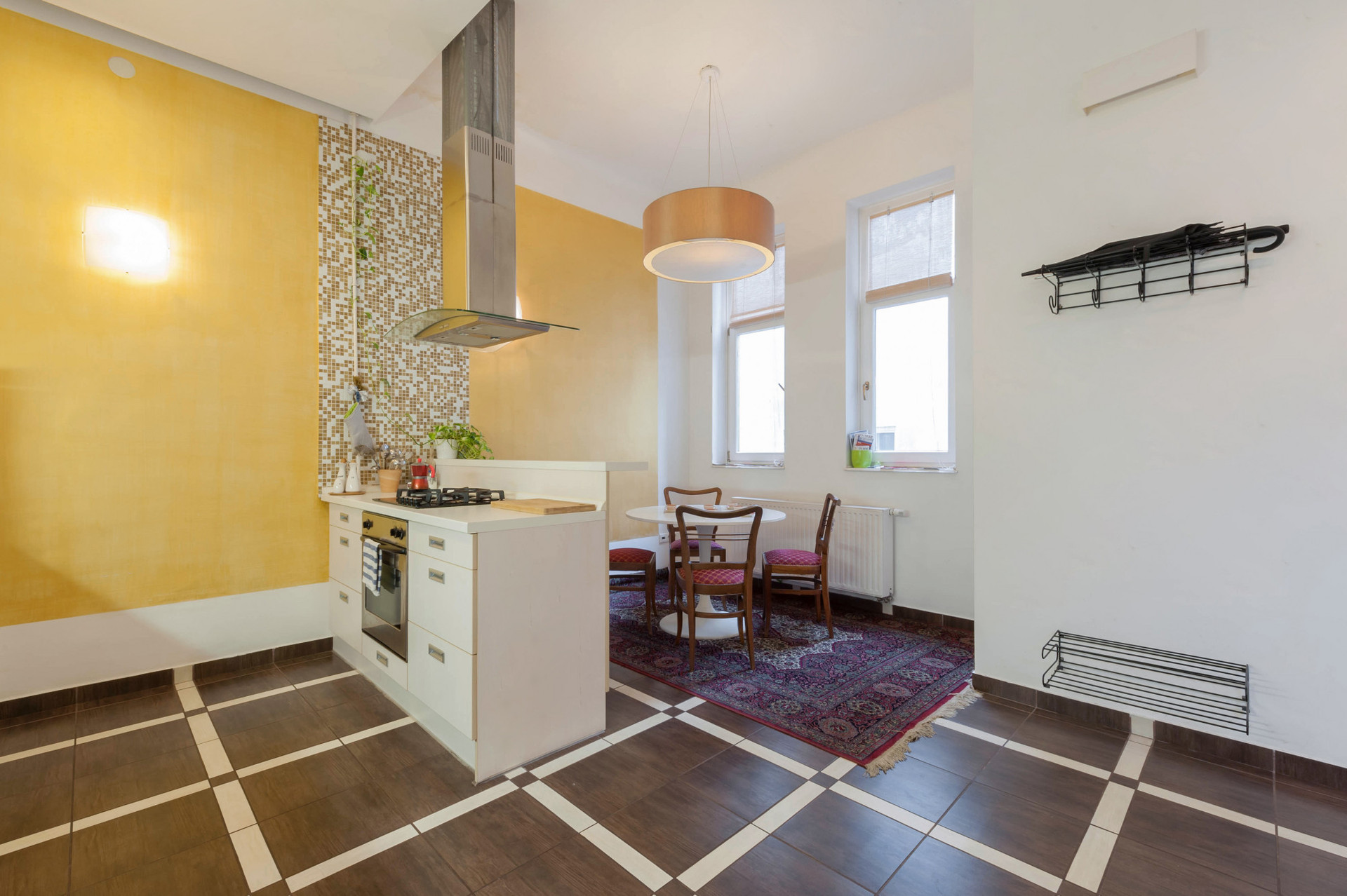 kitchen-dining area 