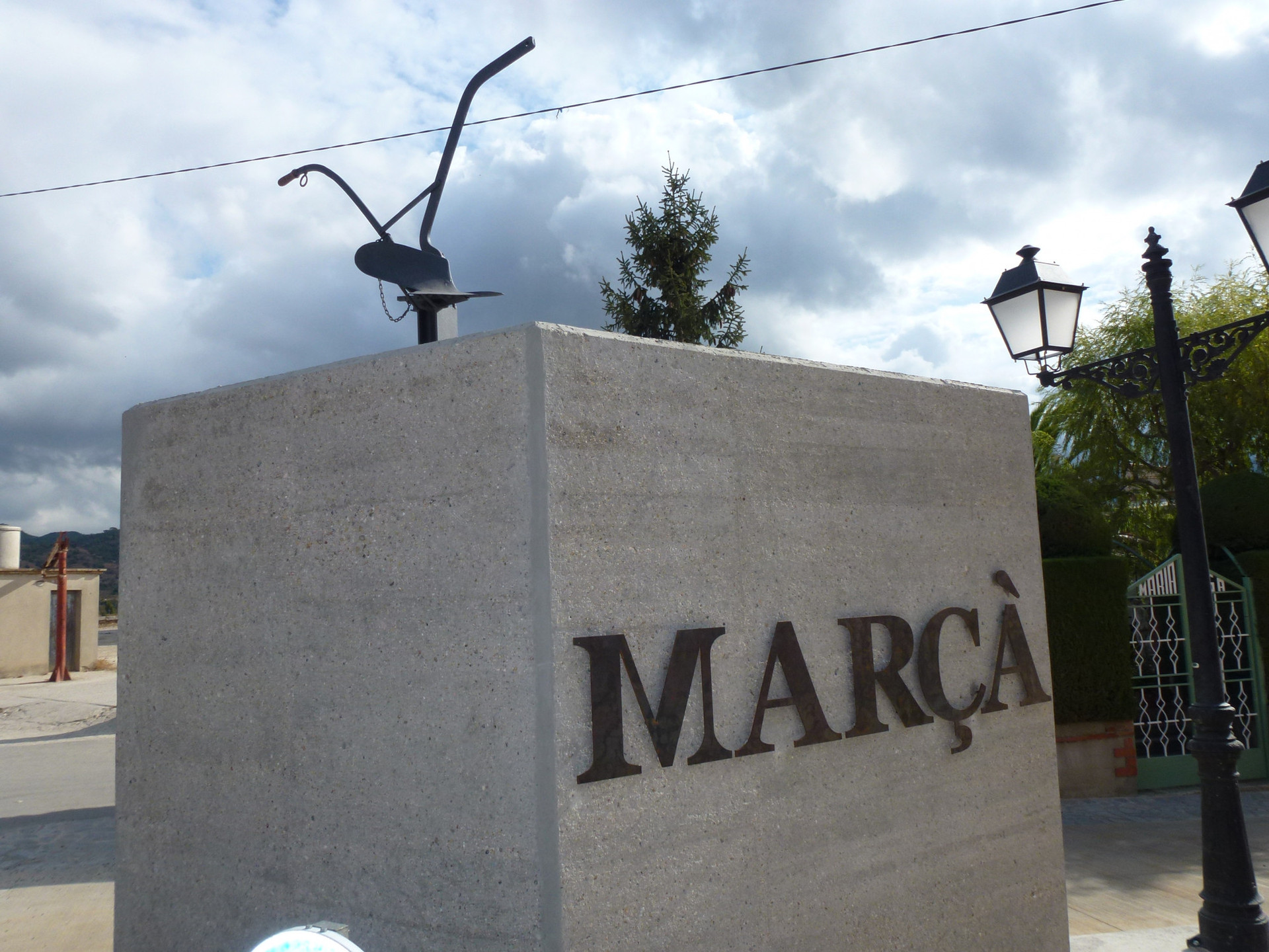 Entrada al pueblo