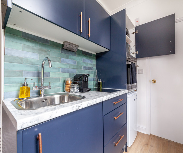 Chic & Comfy Studio for 3 Guests, Finsbury Park 06