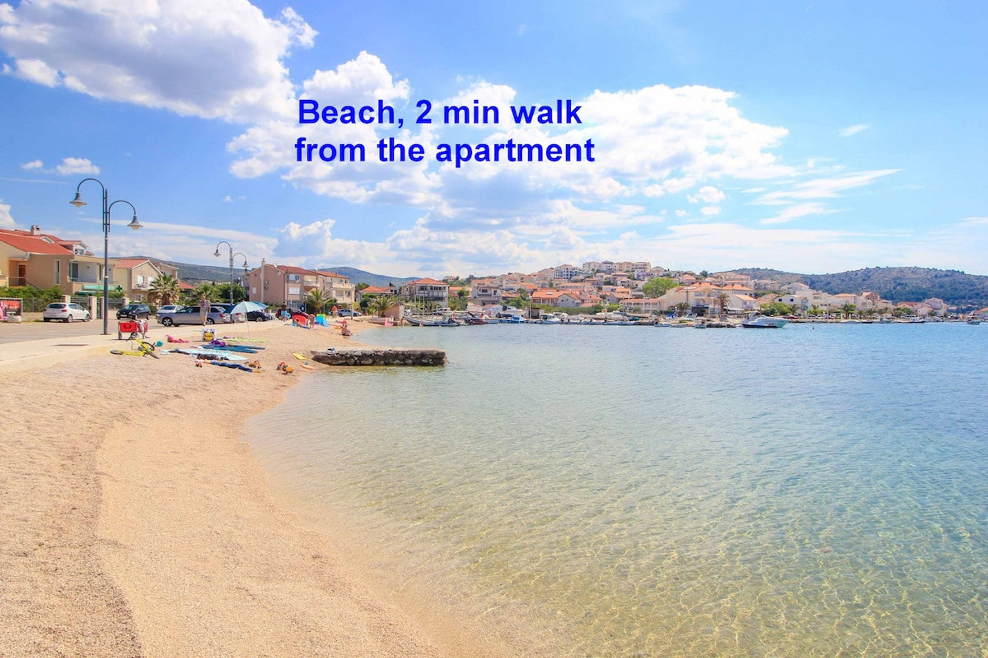 Nearby beach