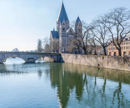 Suite ⭐️ ⭐️ ⭐️ ⭐️  "comme à Venise" vue sur Metz O