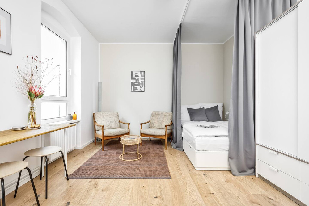 Bright and comfy studio at Weinbergspark in Mitte preview