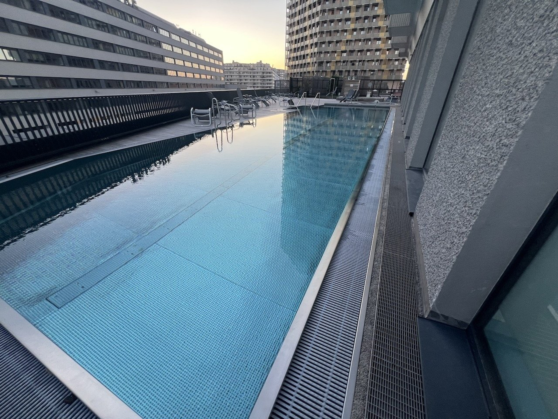 Rooftop swimming pool