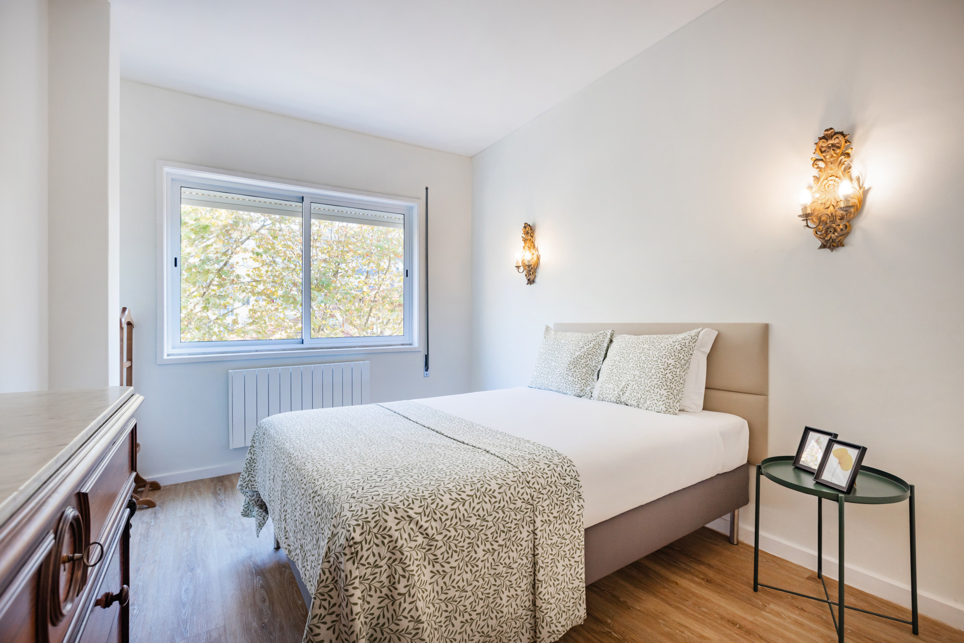 Bedroom 1 with Double Bed and Wardrobe