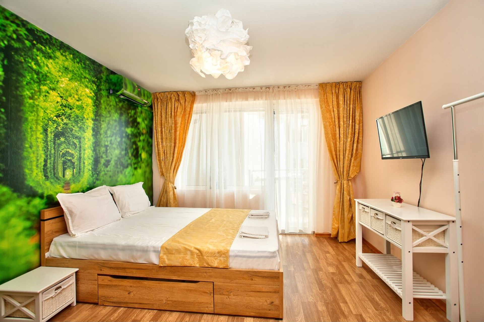 Experience ultimate relaxation in a cozy and comfortable bedroom. 