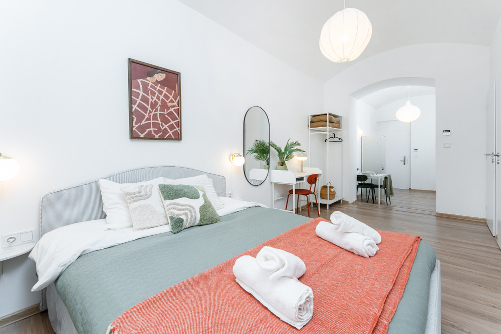 *10 minutes National museum Prague*  Cozy APT preview