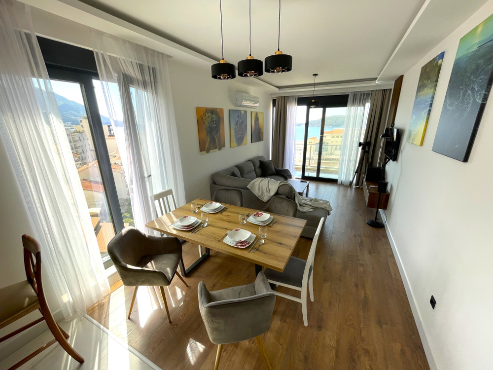 TWO-BEDROOM APARTMENT (82 m2) IN BECICI, BUDVA preview