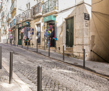 Alfama Beco dos Ramos with amazing sea view