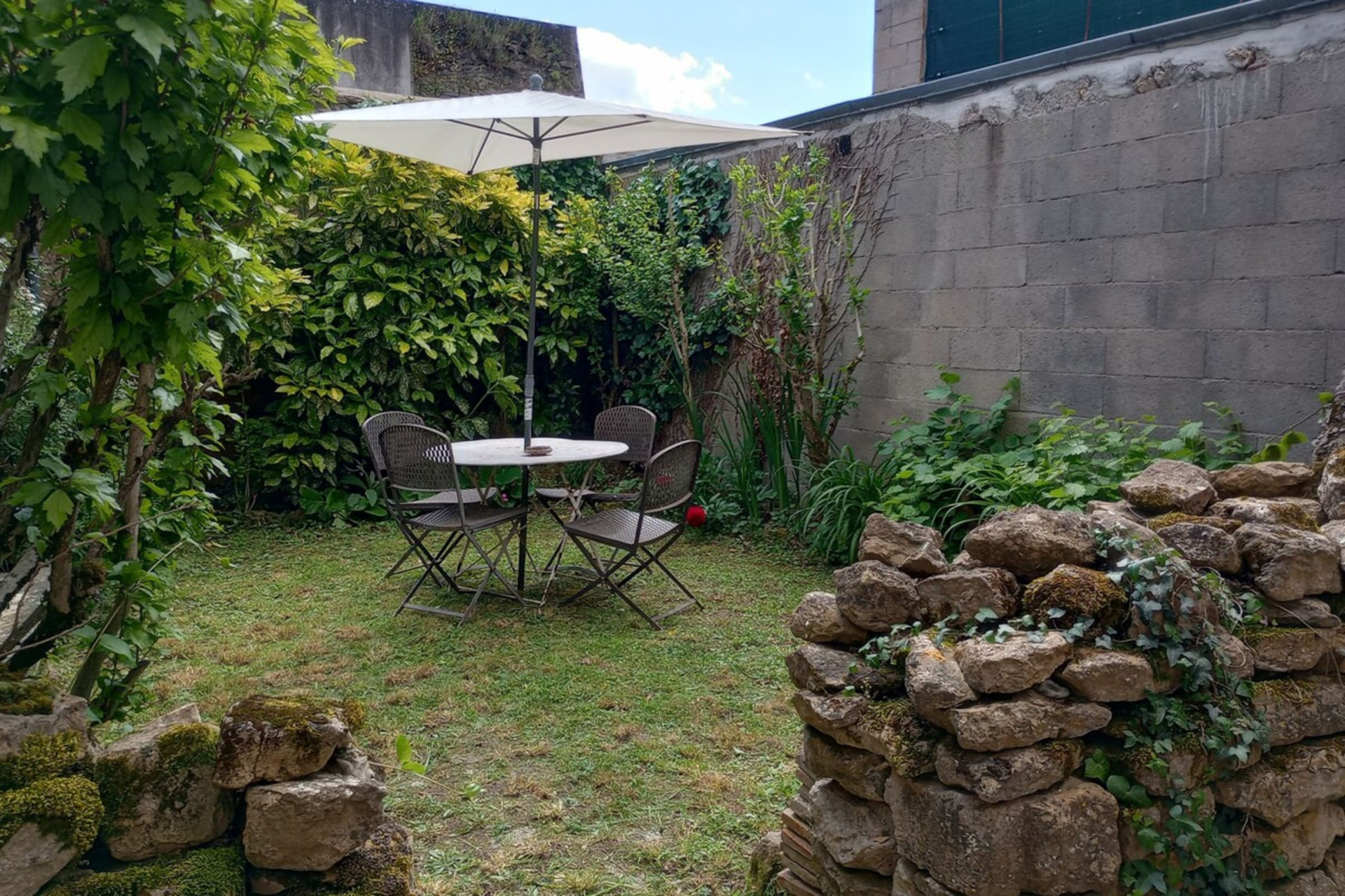 petit jardin, espace détente