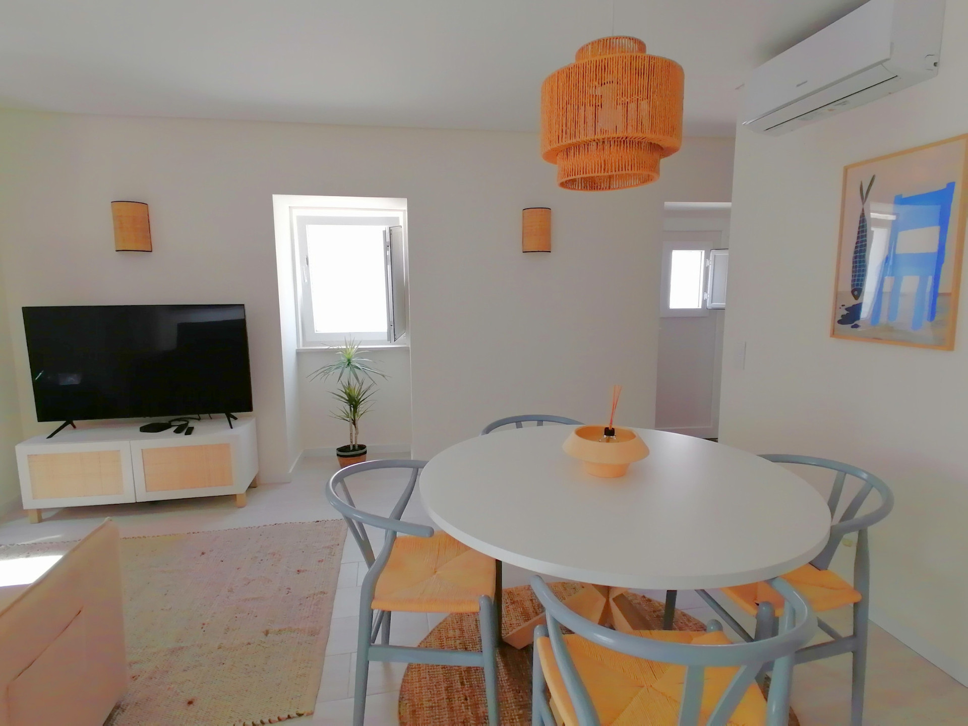 Ground floor - main entrance 2 , kitchen, dining area/living area