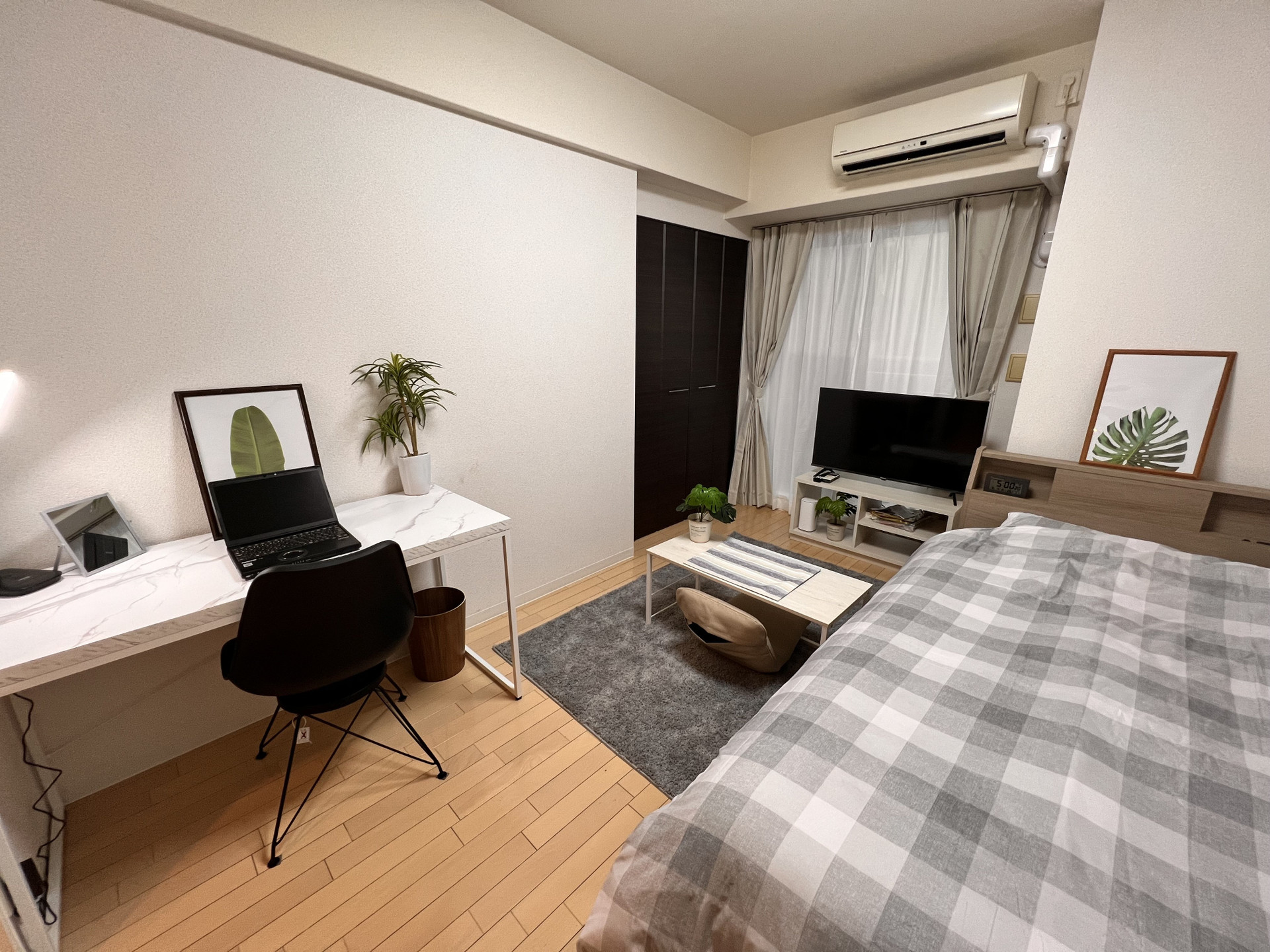 明るいお部屋です。