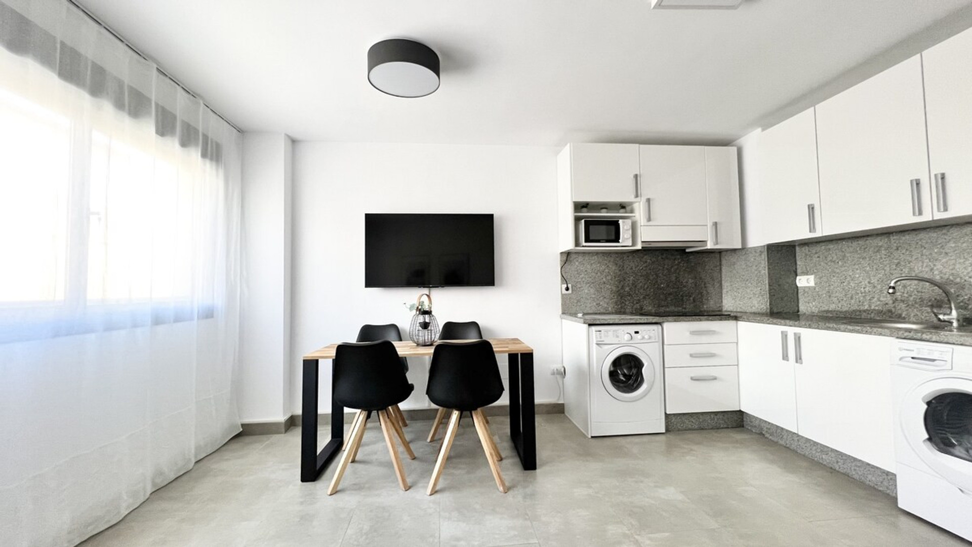kitchen dining room workspace