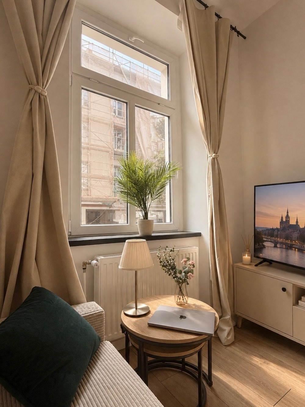 Modern Center Studio + Bed Zone | 1st Rent! preview