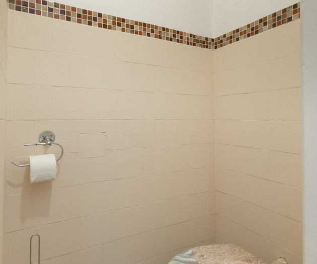 Small bathroom with toilet